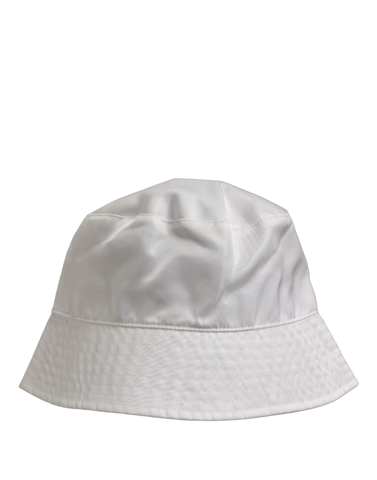 Casquette Bob Large Bord Homme Dolce & Gabbana en Nylon Blanc