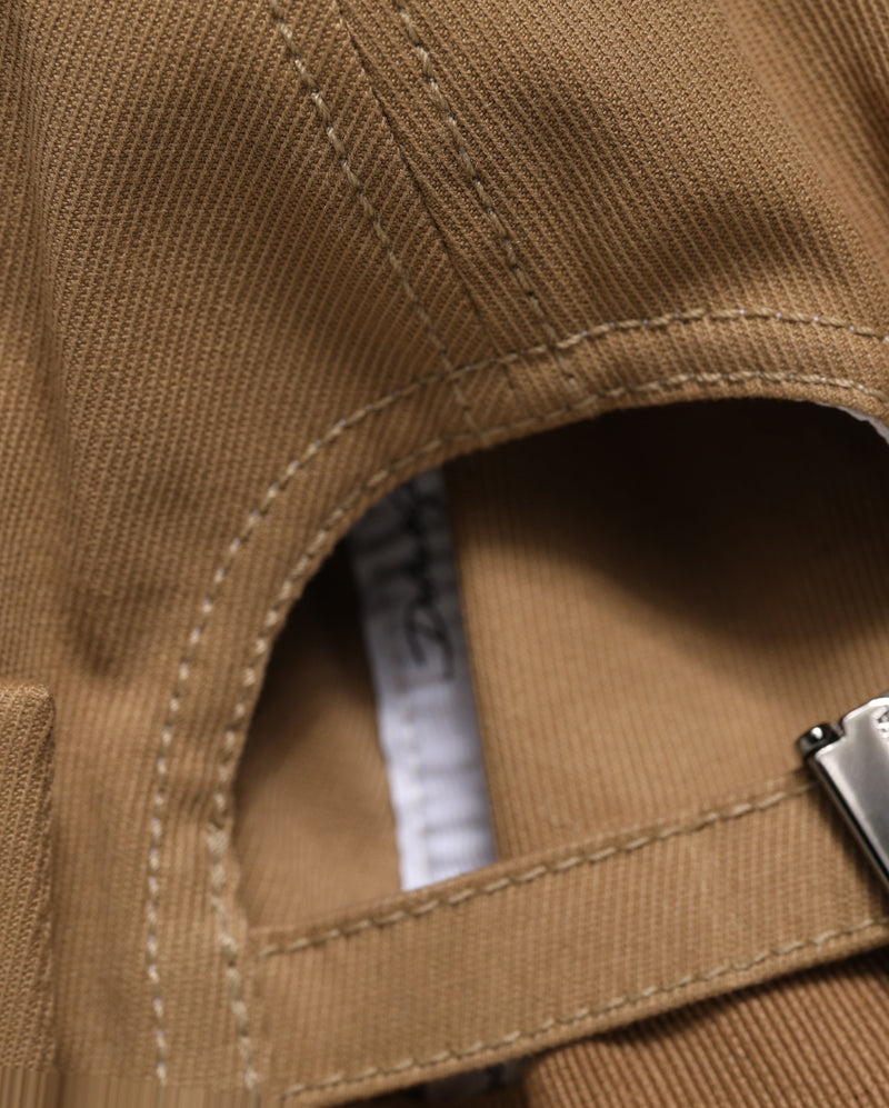 Casquette Docker sans bords en coton kaki Dolce & Gabbana Homme