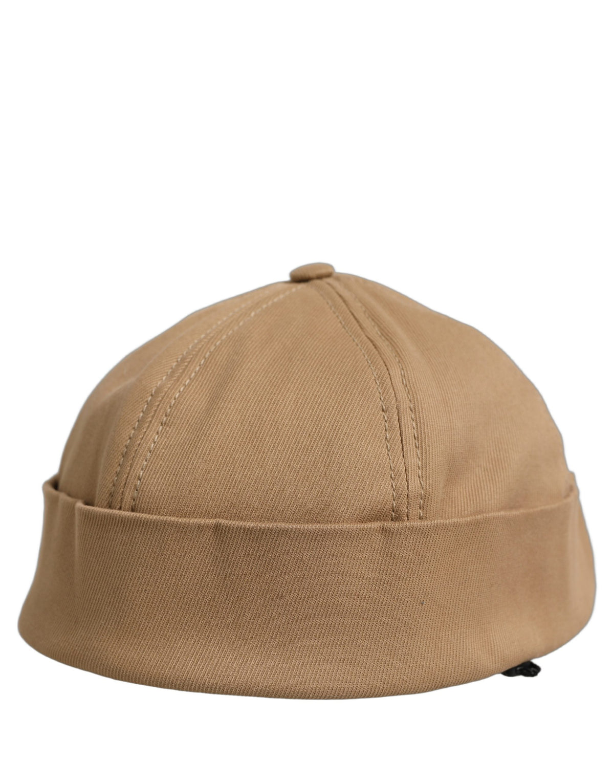 Casquette Docker sans bords en coton kaki Dolce & Gabbana Homme