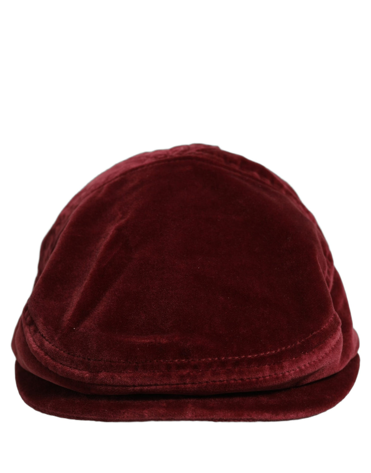 Casquette de Gavroche Dolce & Gabbana pour Homme en Coton Rouge Foncé
