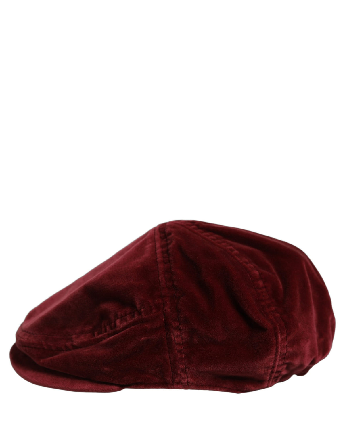 Casquette de Gavroche Dolce & Gabbana pour Homme en Coton Rouge Foncé