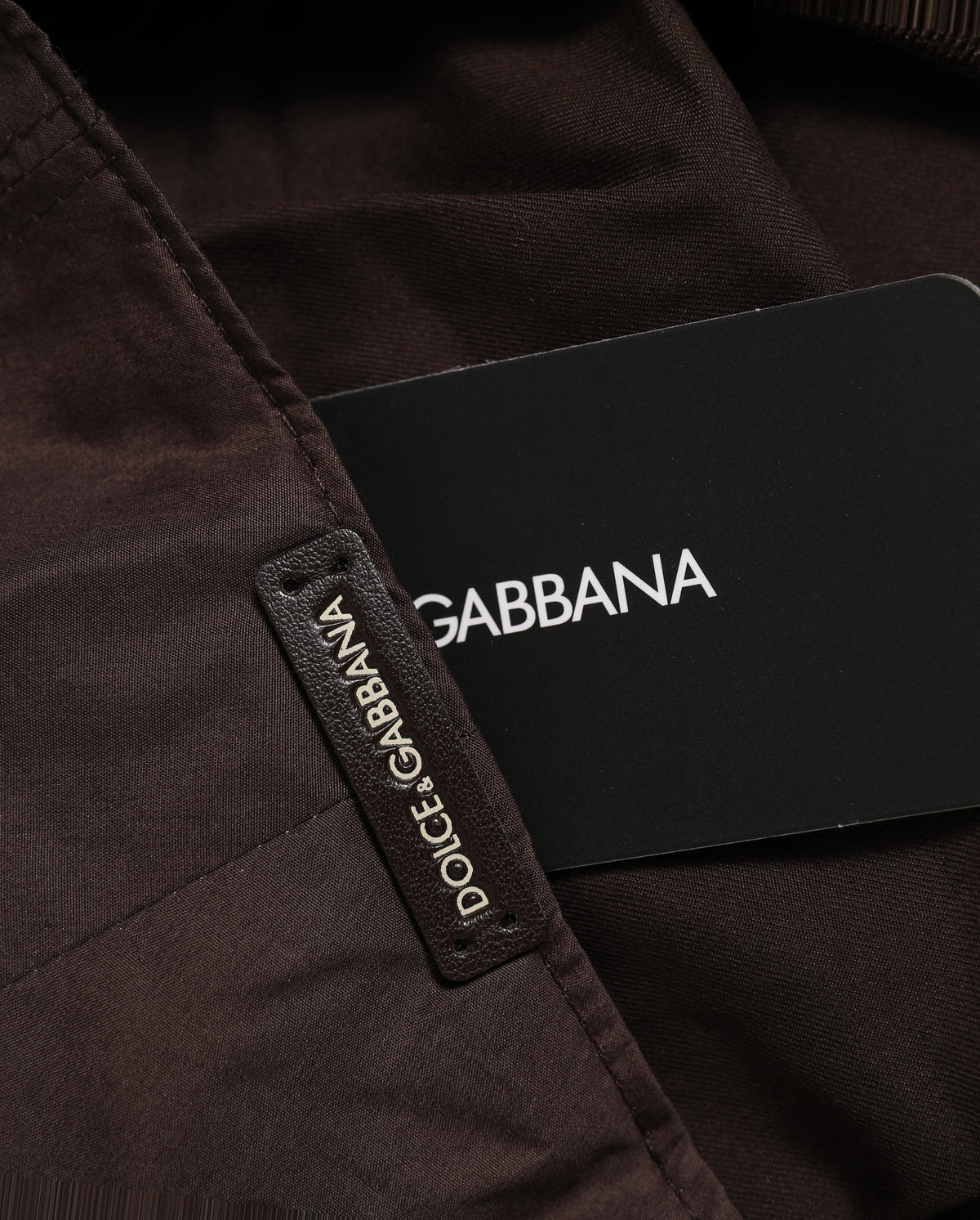 Dolce & Gabbana Casquette Gavroche Homme Marron en Coton