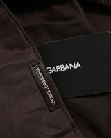 Dolce & Gabbana Casquette Gavroche Homme Marron en Coton