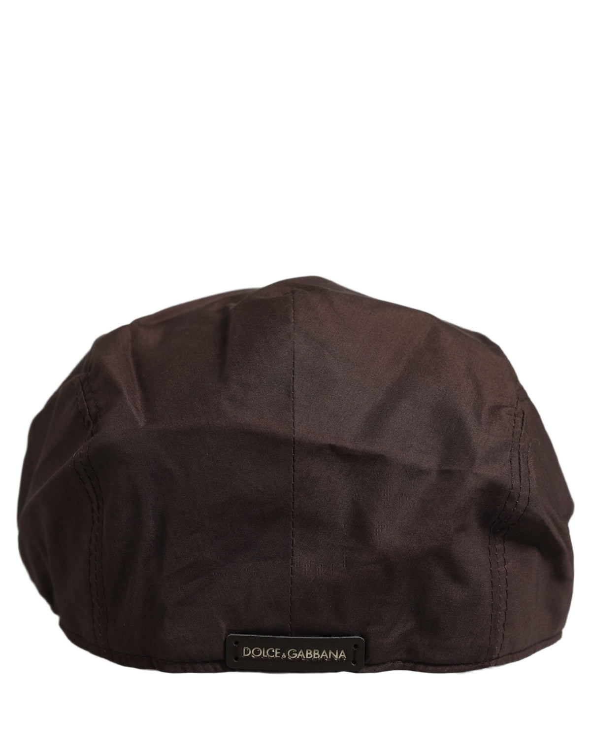 Dolce & Gabbana Casquette Gavroche Homme Marron en Coton