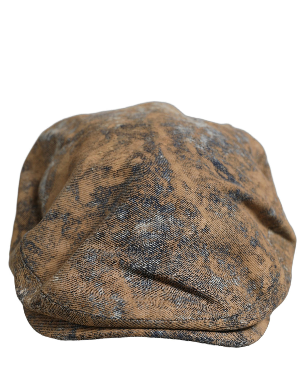 Dolce & Gabbana Casquette Gavroche Homme Marron en Coton