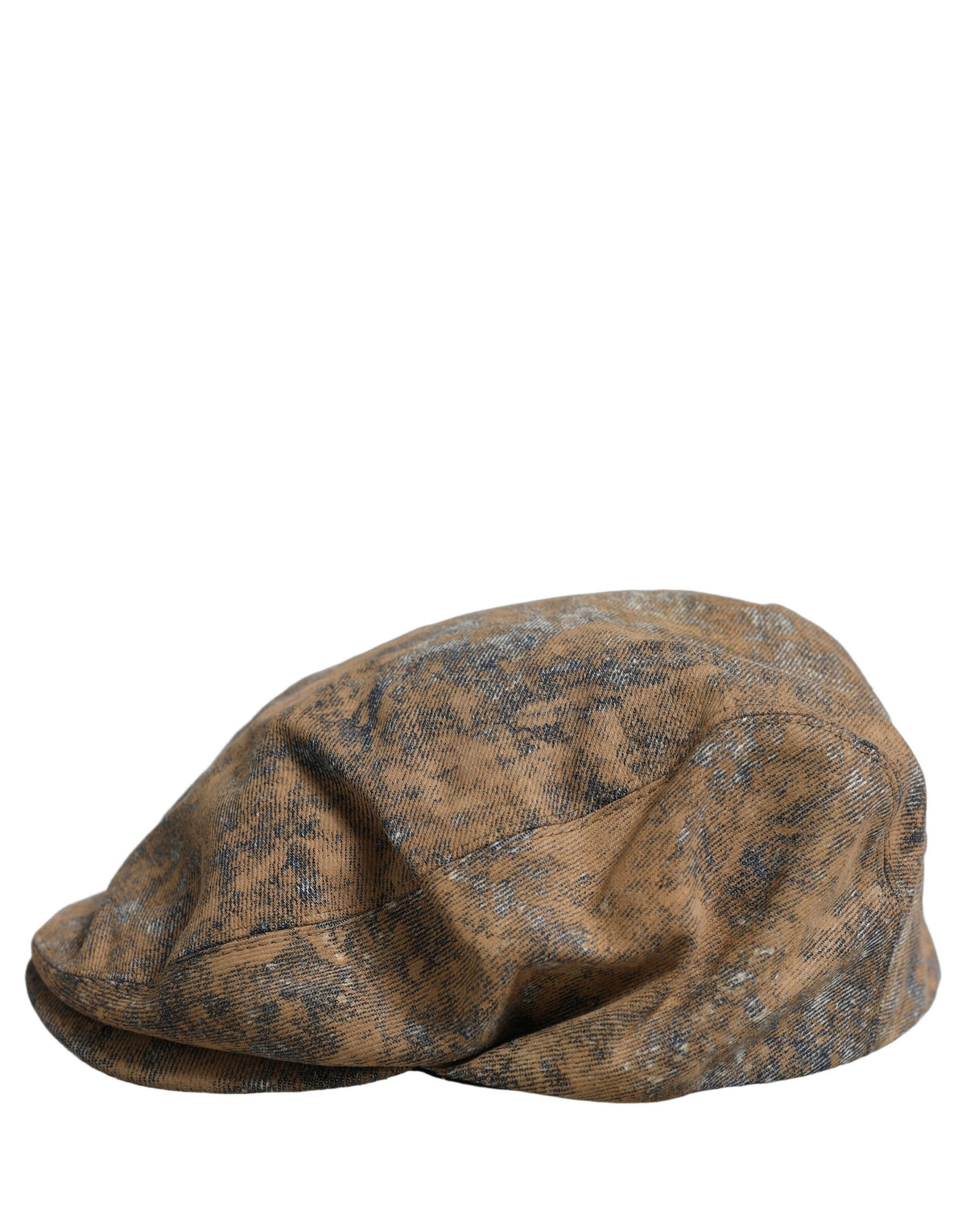 Dolce & Gabbana Casquette Gavroche Homme Marron en Coton