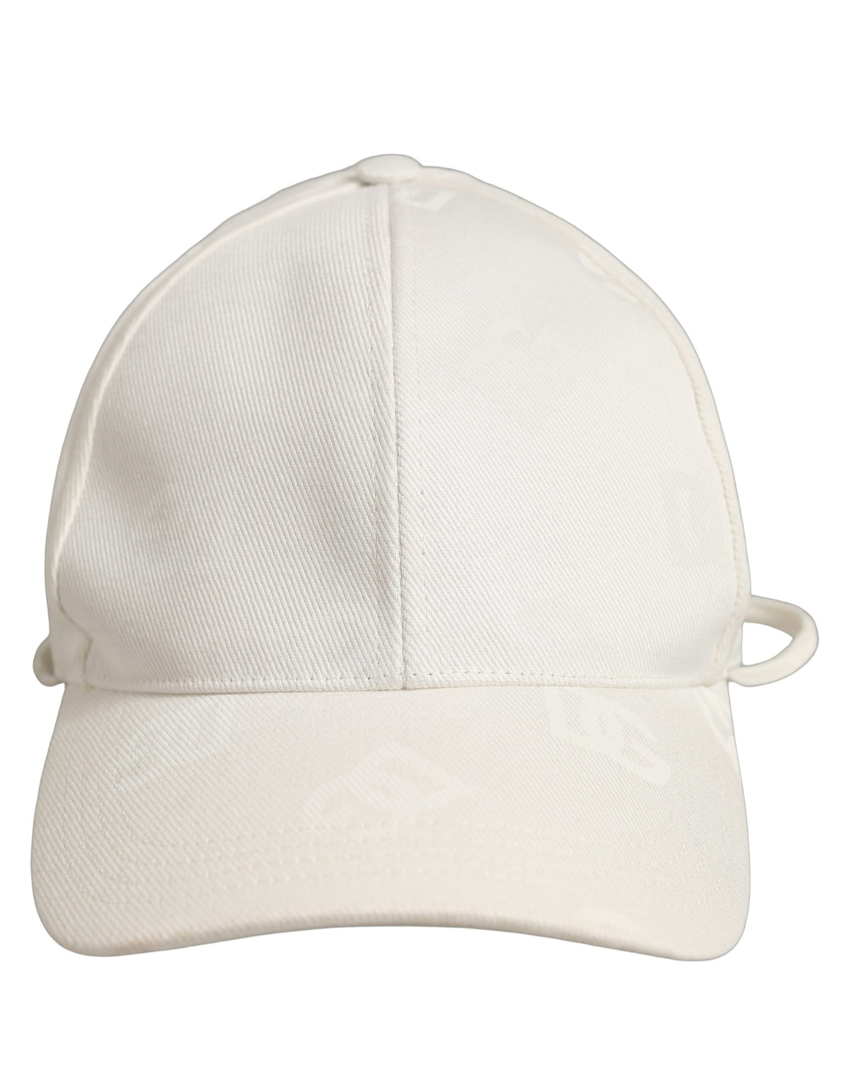Casquette Dolce & Gabbana en Coton Stretch Blanc pour Homme