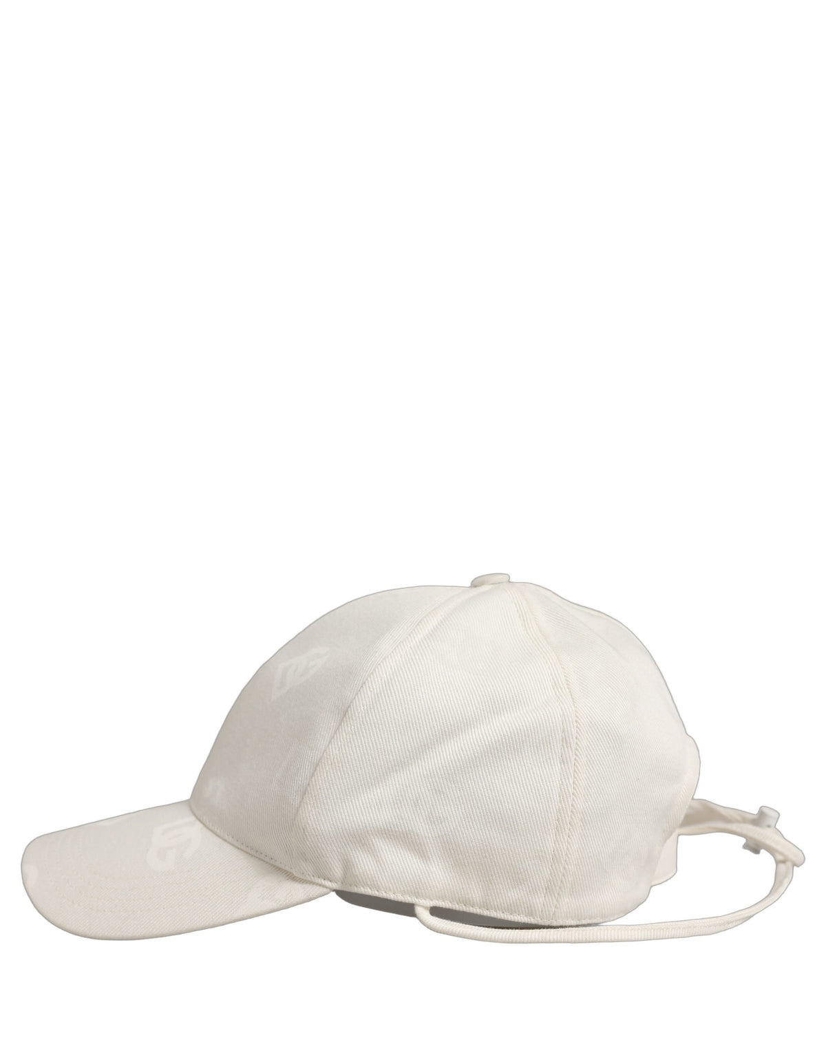 Casquette Dolce & Gabbana en Coton Stretch Blanc pour Homme