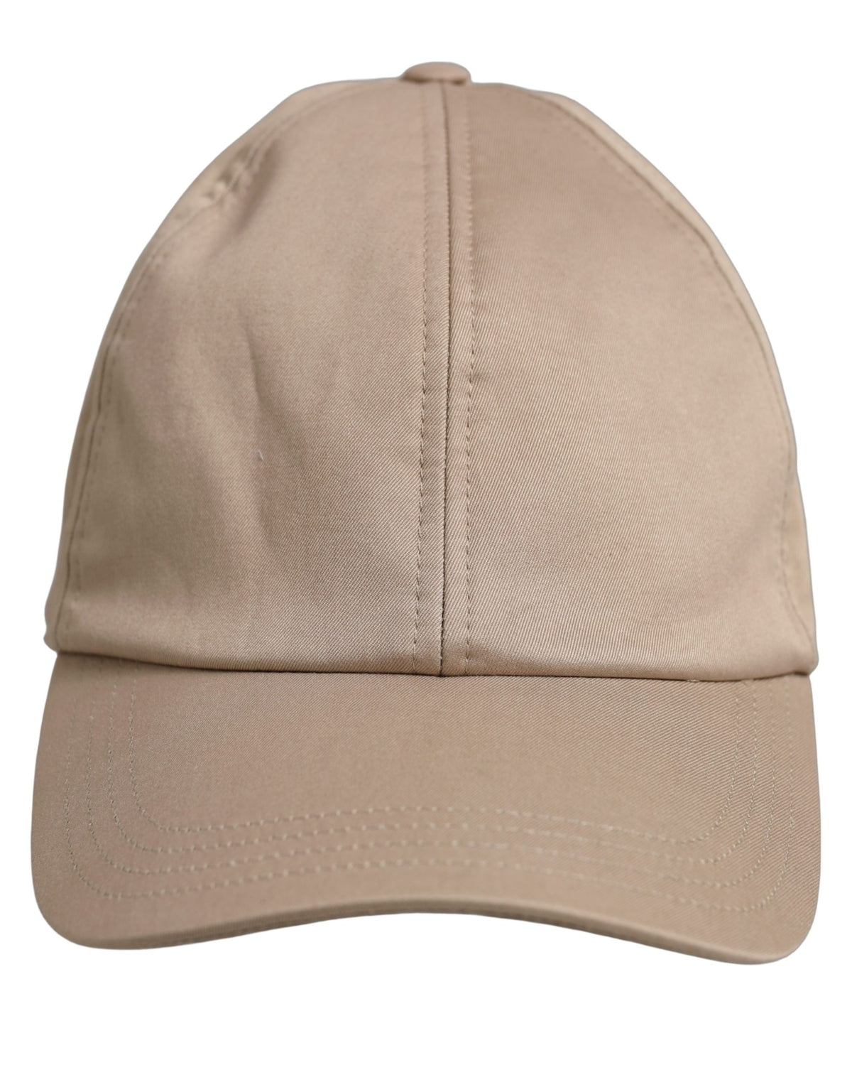 Casquette de baseball Dolce & Gabbana pour homme en coton stretch beige