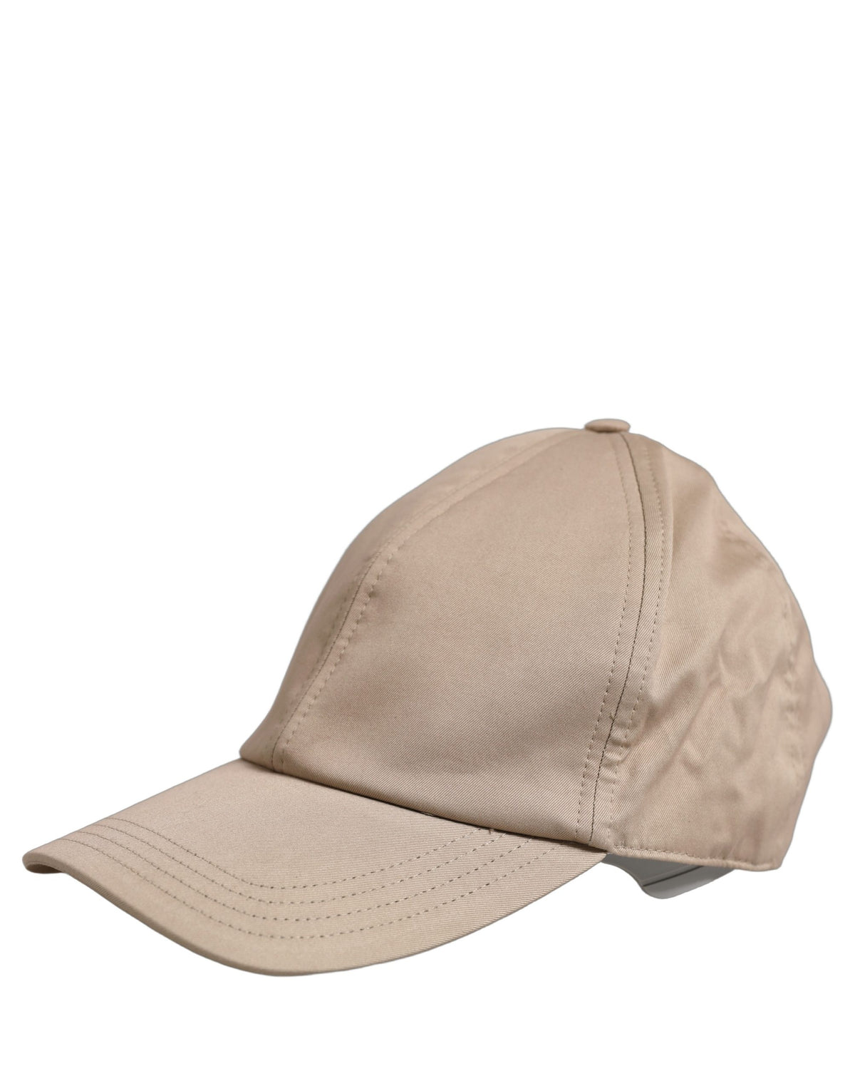 Casquette de baseball Dolce & Gabbana pour homme en coton stretch beige