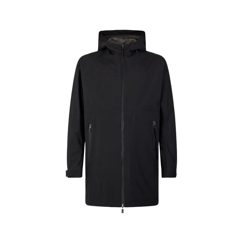 Manteau Herno en polyester noir
