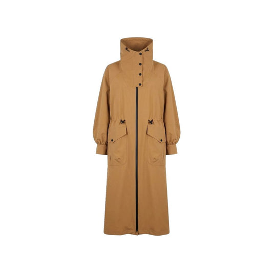 Manteau Herno marron en polyester