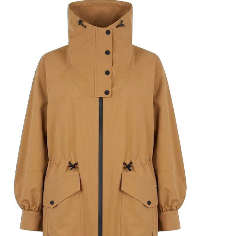 Manteau Herno marron en polyester