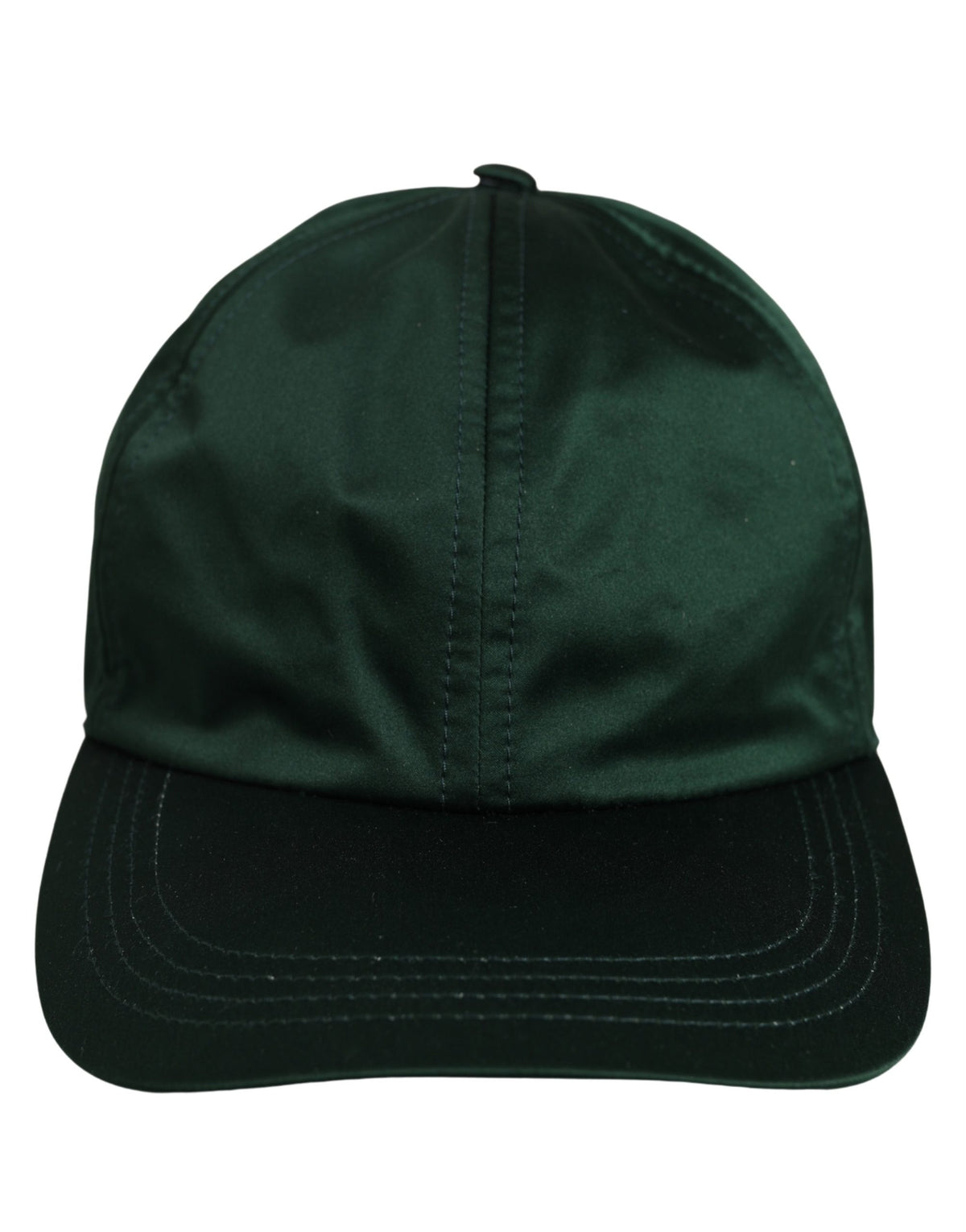 Casquette de baseball homme Dolce & Gabbana en coton vert foncé à 6 pans