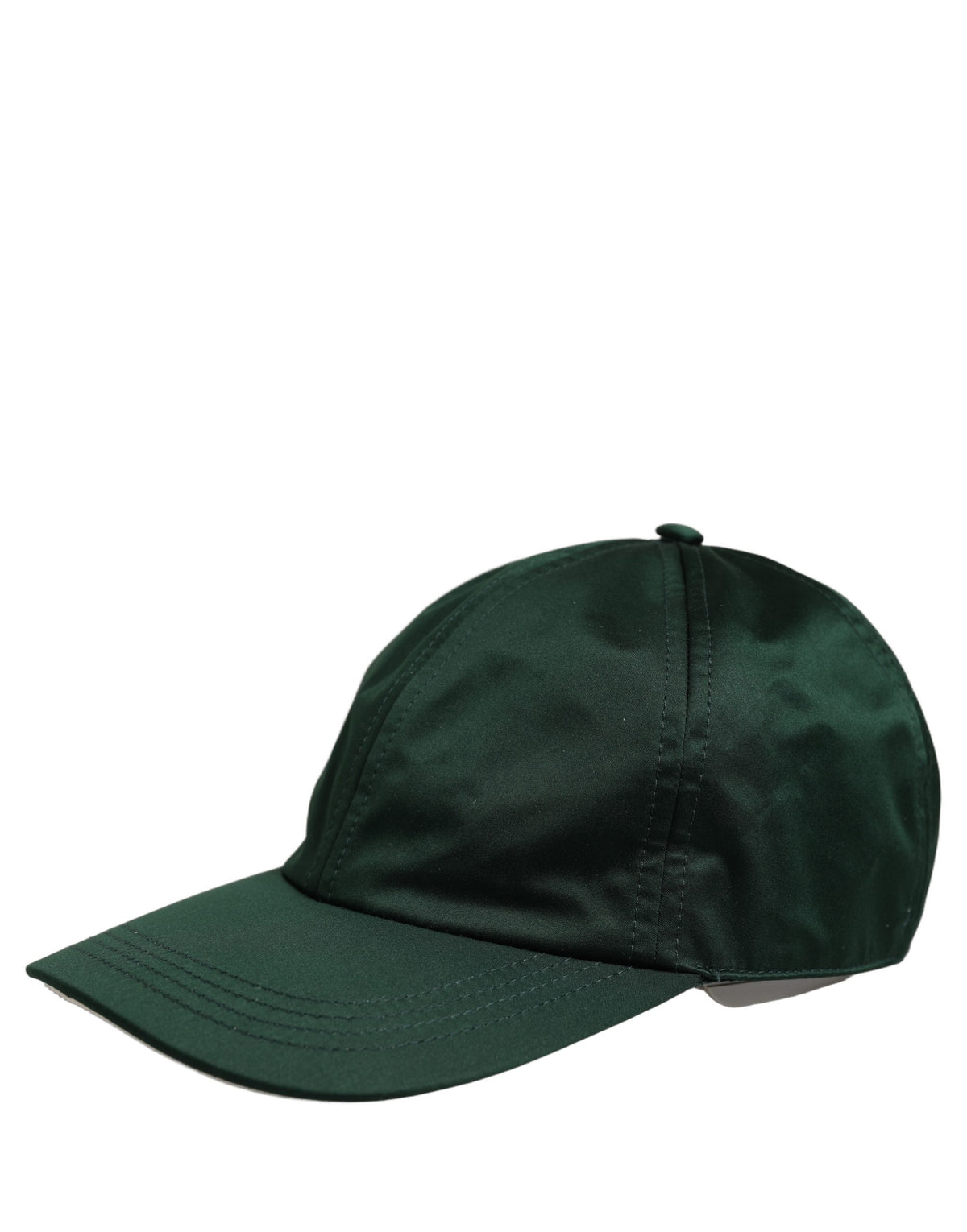 Casquette de baseball homme Dolce & Gabbana en coton vert foncé à 6 pans