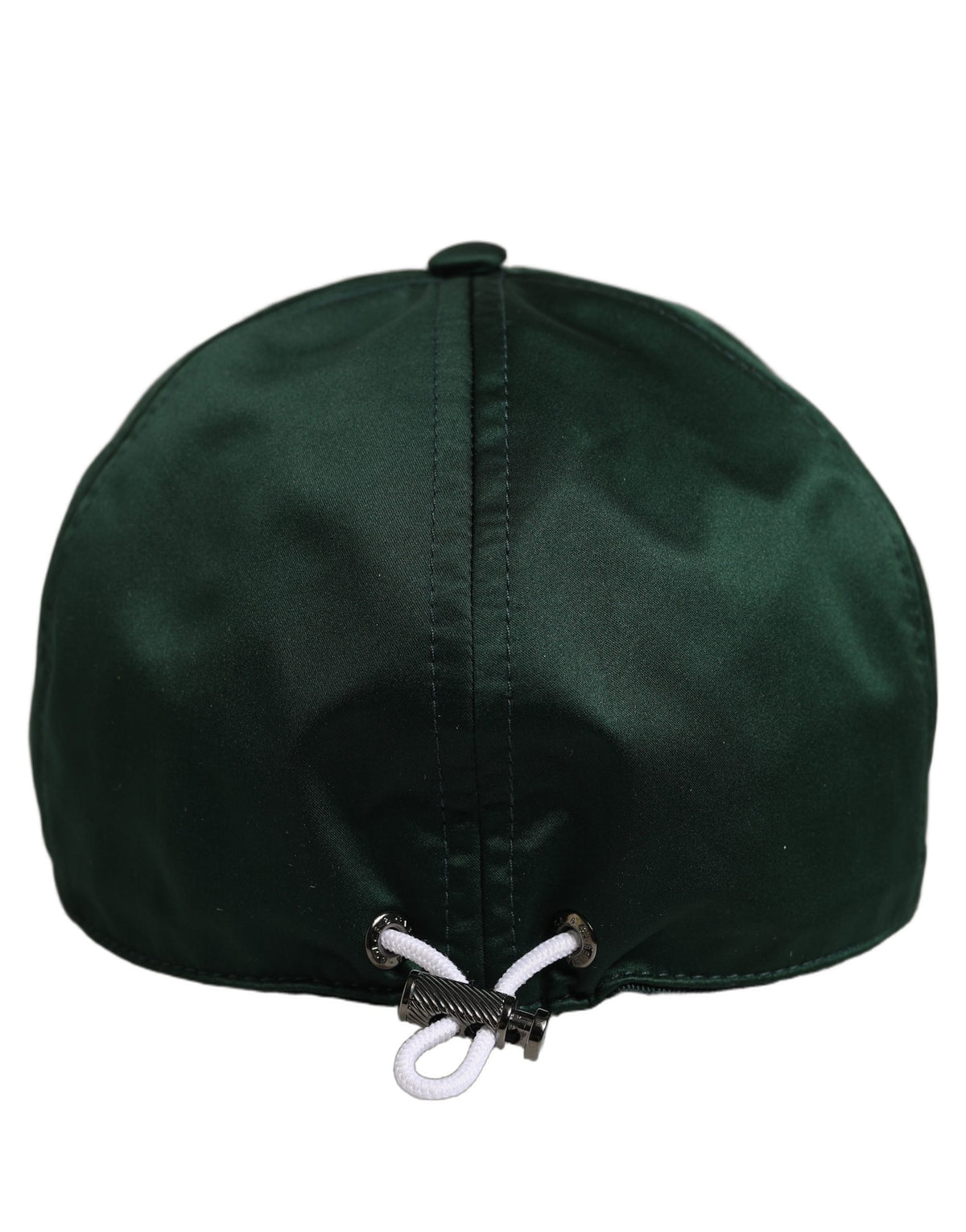 Casquette de baseball homme Dolce & Gabbana en coton vert foncé à 6 pans