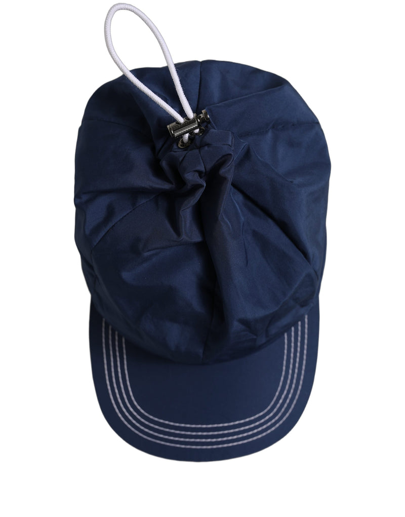 Casquette de baseball Dolce & Gabbana pour homme en polyester bleu marine
