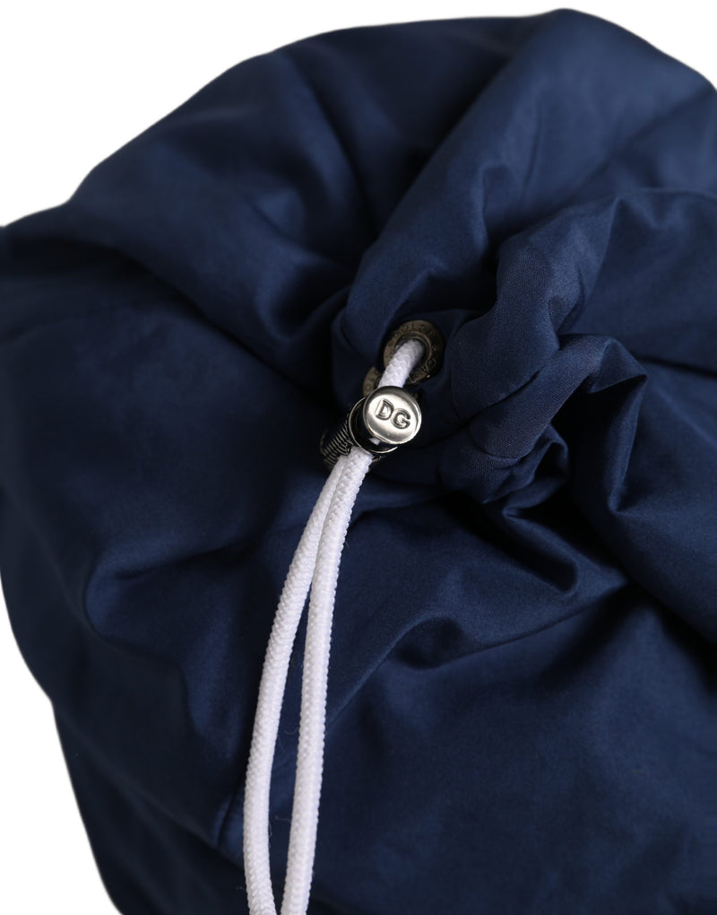 Casquette de baseball Dolce & Gabbana pour homme en polyester bleu marine
