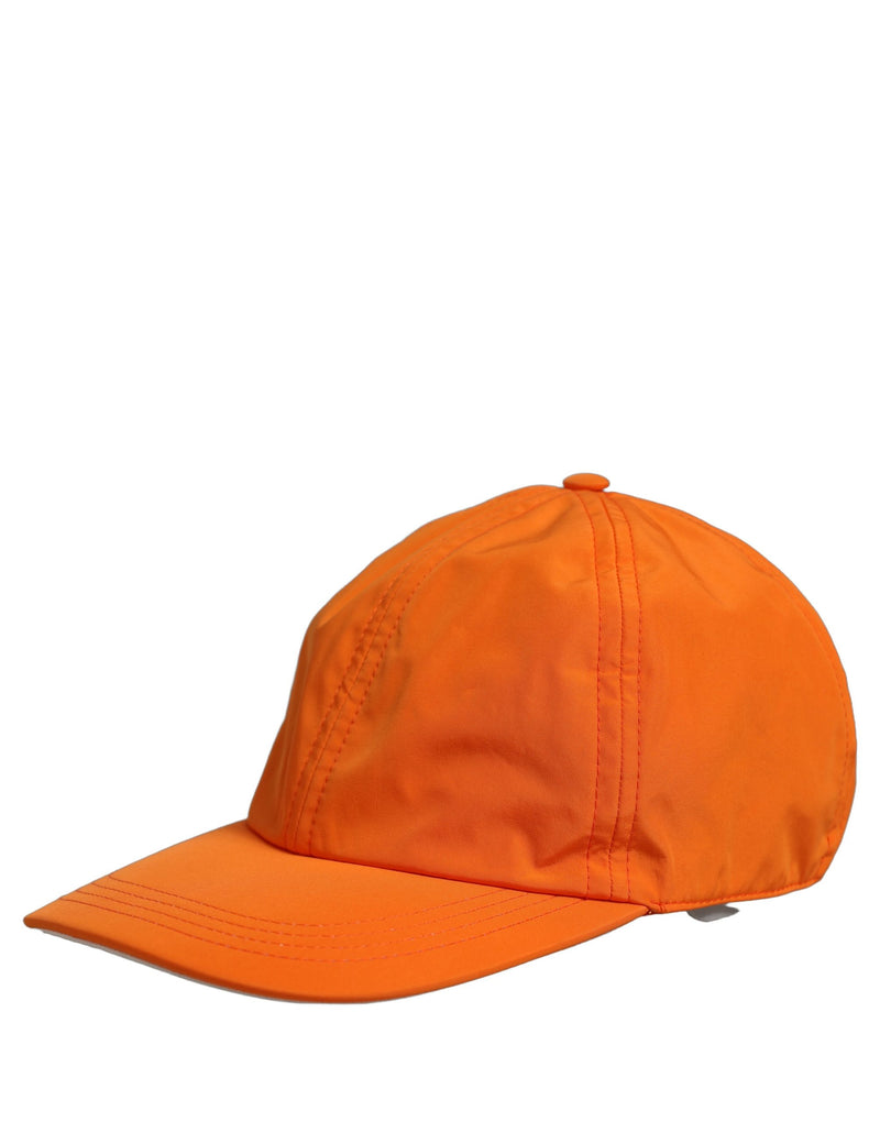 Casquette de baseball homme Dolce & Gabbana en polyester orange 6 panneaux