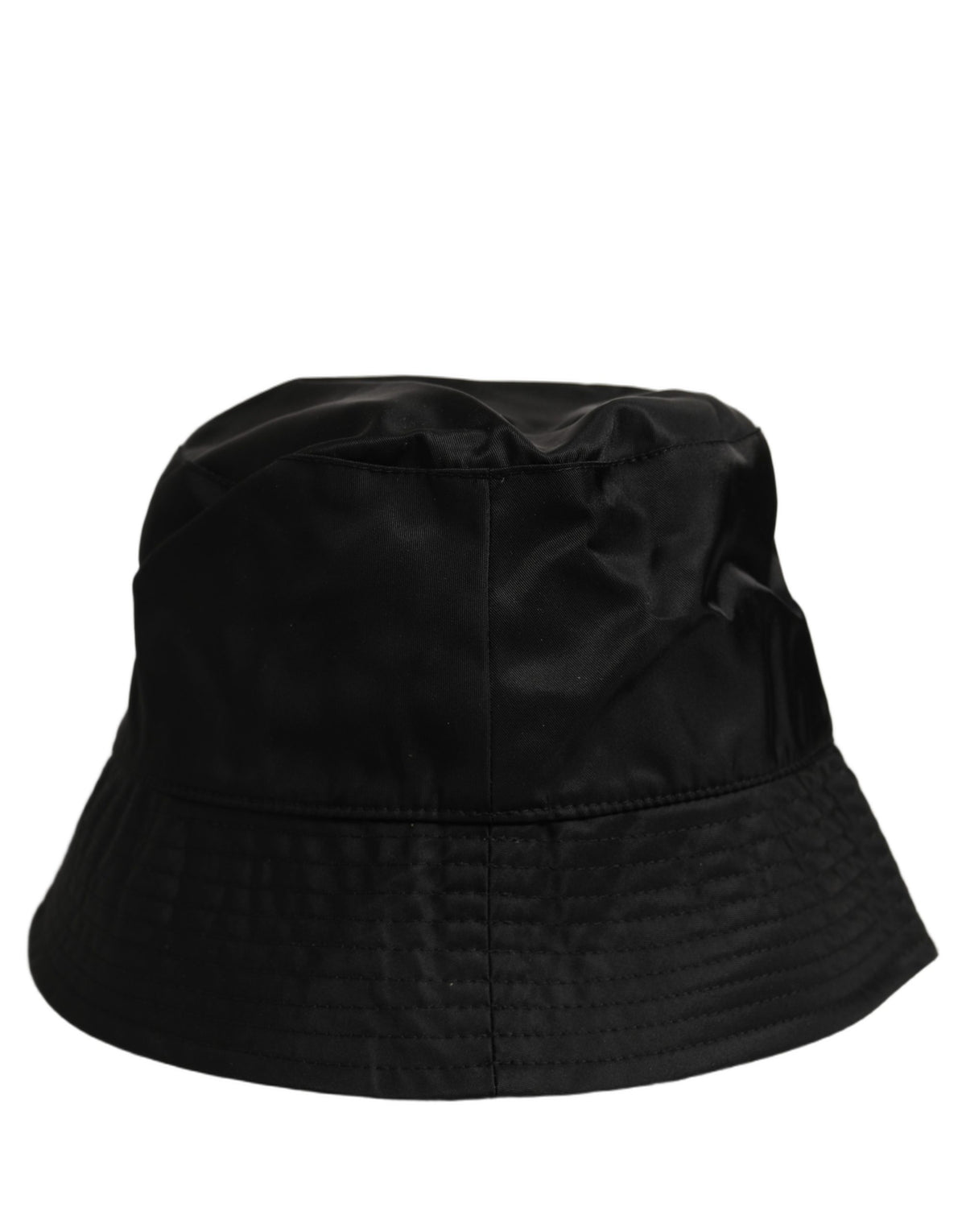 Dolce & Gabbana Casquette Bob Large Bord Noir Nylon Homme