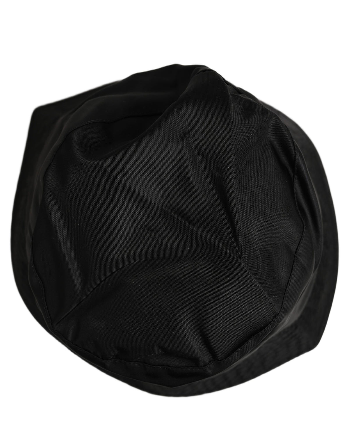 Dolce & Gabbana Casquette Bob Large Bord Noir Nylon Homme