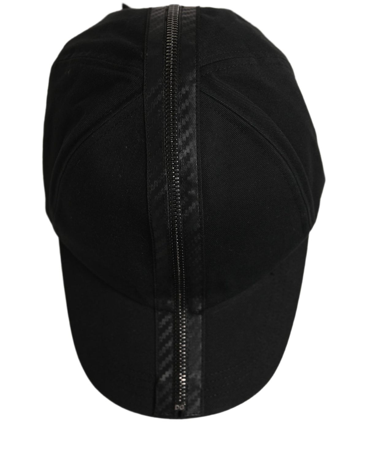 Casquette de baseball noire Dolce & Gabbana en coton pour homme - 6 pans