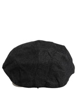 Dolce & Gabbana Casquette Plate Gavroche en Coton Noir pour Homme