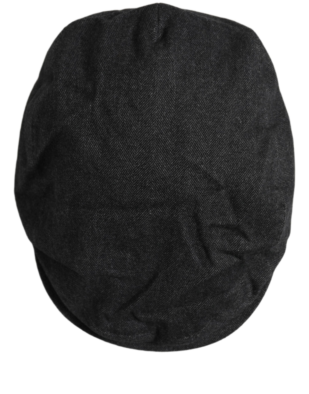 Dolce & Gabbana Casquette Plate Gavroche en Coton Noir pour Homme