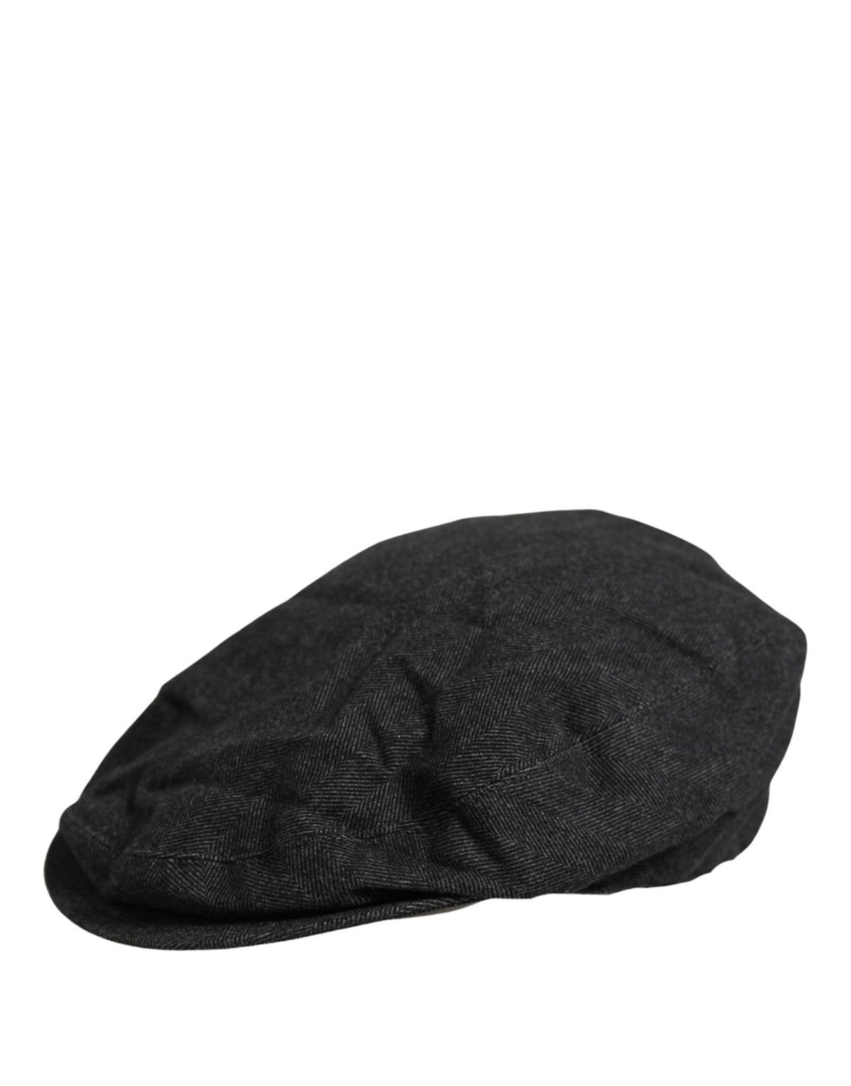 Dolce & Gabbana Casquette Plate Gavroche en Coton Noir pour Homme