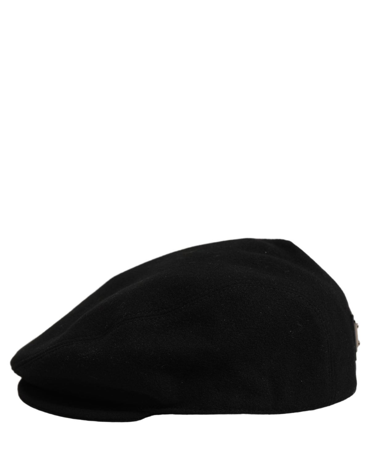 Casquette Plate Gavroche Dolce & Gabbana pour Homme en Laine Mélangée Noire