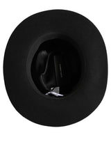 Dolce & Gabbana Homme Noir Classique Large Bord Fedora Chapeau
