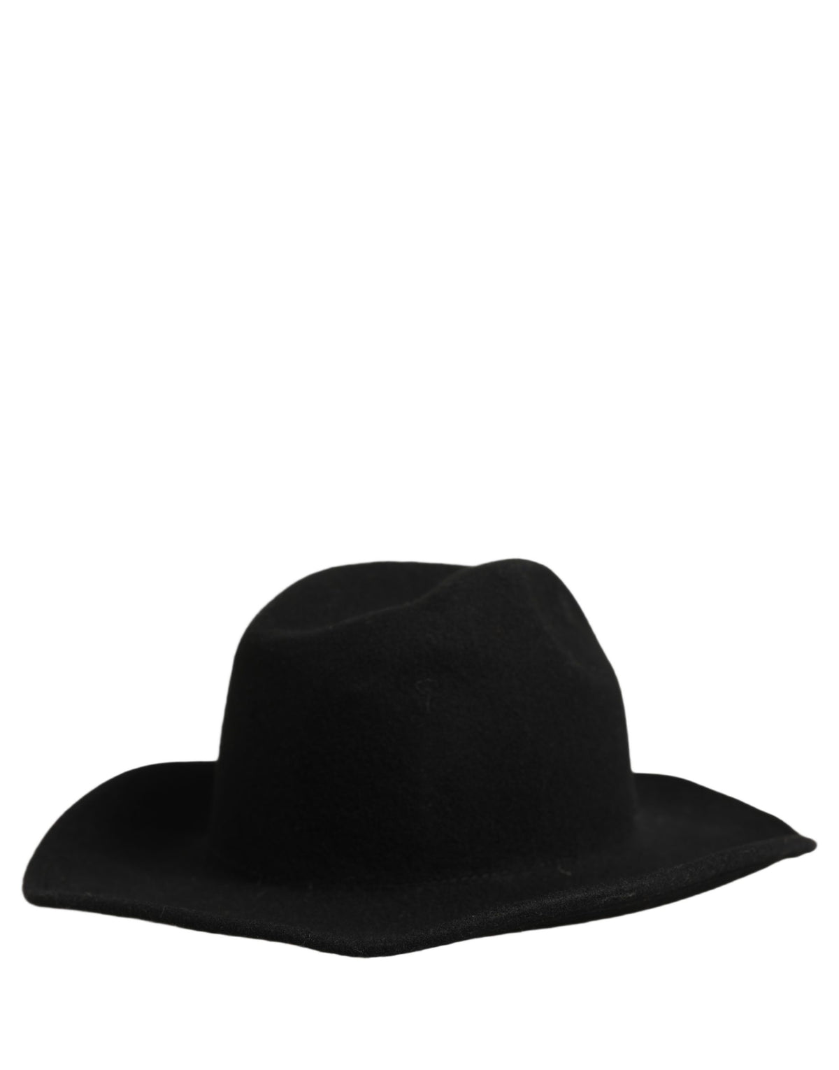Dolce & Gabbana Homme Noir Classique Large Bord Fedora Chapeau