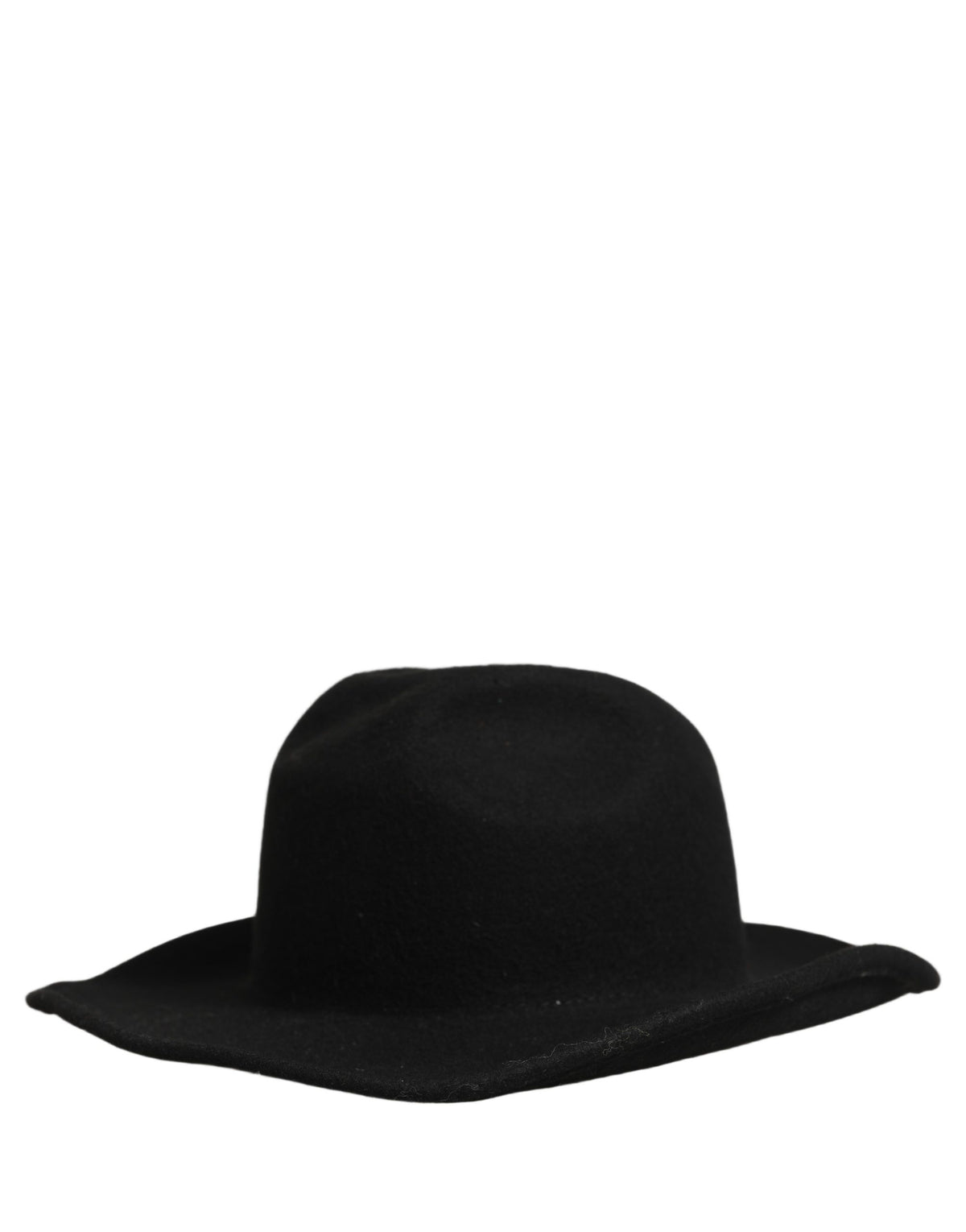 Dolce & Gabbana Homme Noir Classique Large Bord Fedora Chapeau