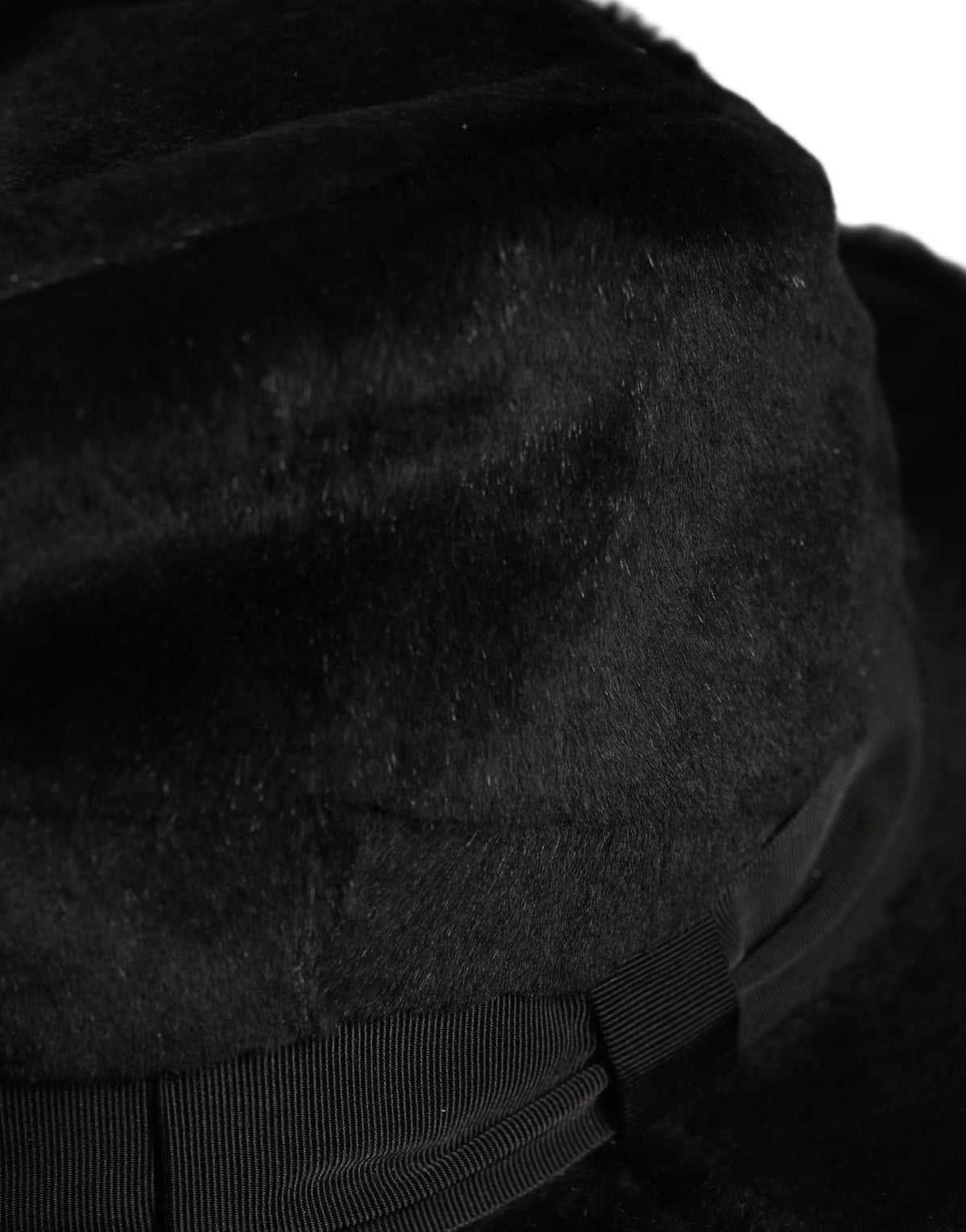 Dolce & Gabbana Homme Noir Classique Large Bord Fedora Chapeau