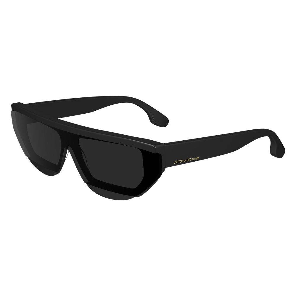 Lunettes de soleil en plastique noir Victoria Beckham