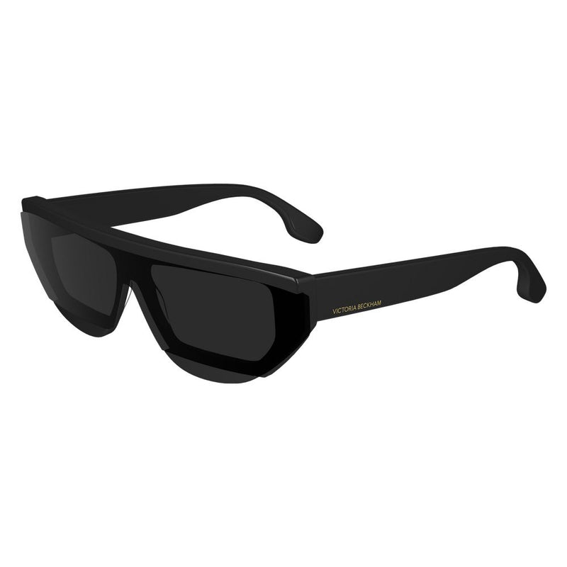 Lunettes de soleil en plastique noir Victoria Beckham