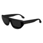 Victoria Beckham Black Plastic Sunglasses