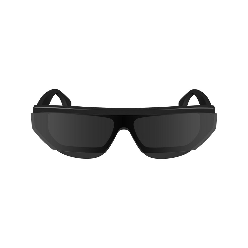 Lunettes de soleil en plastique noir Victoria Beckham