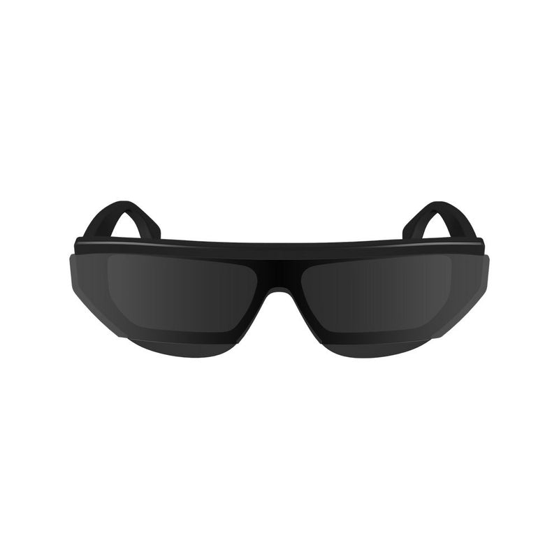 Lunettes de soleil en plastique noir Victoria Beckham