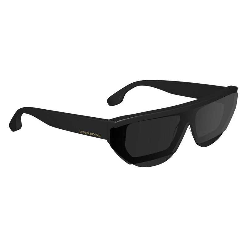 Lunettes de soleil en plastique noir Victoria Beckham