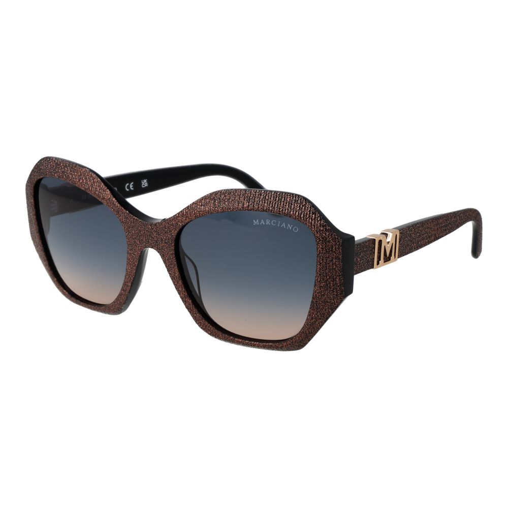 Lunettes de soleil Marciano by Guess en acétate noir