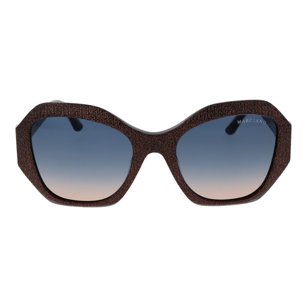 Lunettes de soleil Marciano by Guess en acétate noir
