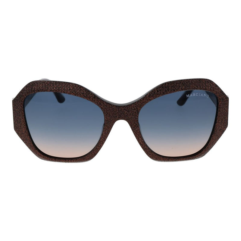 Lunettes de soleil Marciano by Guess en acétate noir