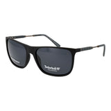 Lunettes de soleil Timberland en plastique noir