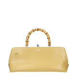 Jil Sander Yellow Leather Crossbody Bag