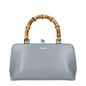 Jil Sander Gray Leather Handbag