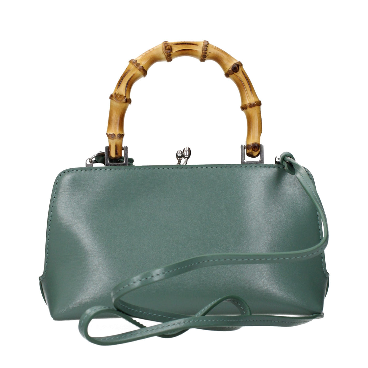 Sac à main Jil Sander en cuir vert