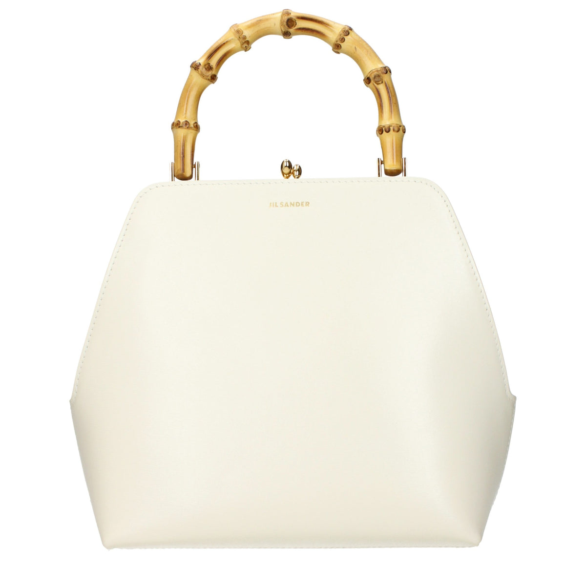 Sac à main Jil Sander en cuir beige