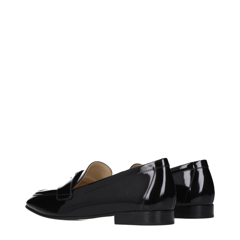 Mocassins Jimmy Choo en cuir noir