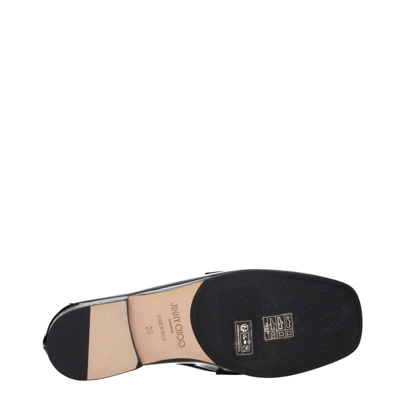 Mocassins Jimmy Choo en cuir noir